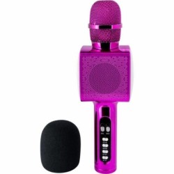 Microfono Karaoke BigBen Party PARTYBTMIC2PK Fucsia