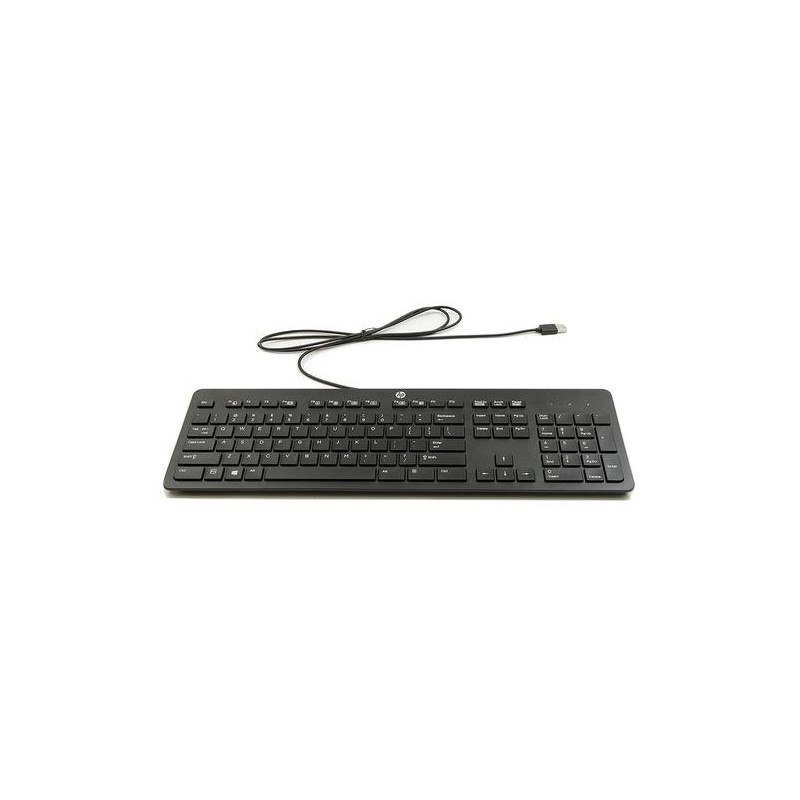 HP 803823-L31 tastiera USB QWERTY US International Nero