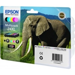 Epson Elephant Multipack 24XL (6 colori)