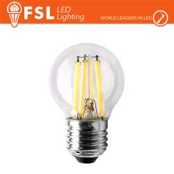 Lampada Filamento Sfera - 4W 4000K E27