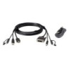 Aten CABLE KIT HDMI /USB/SP - DVI-Dd L:1.8M