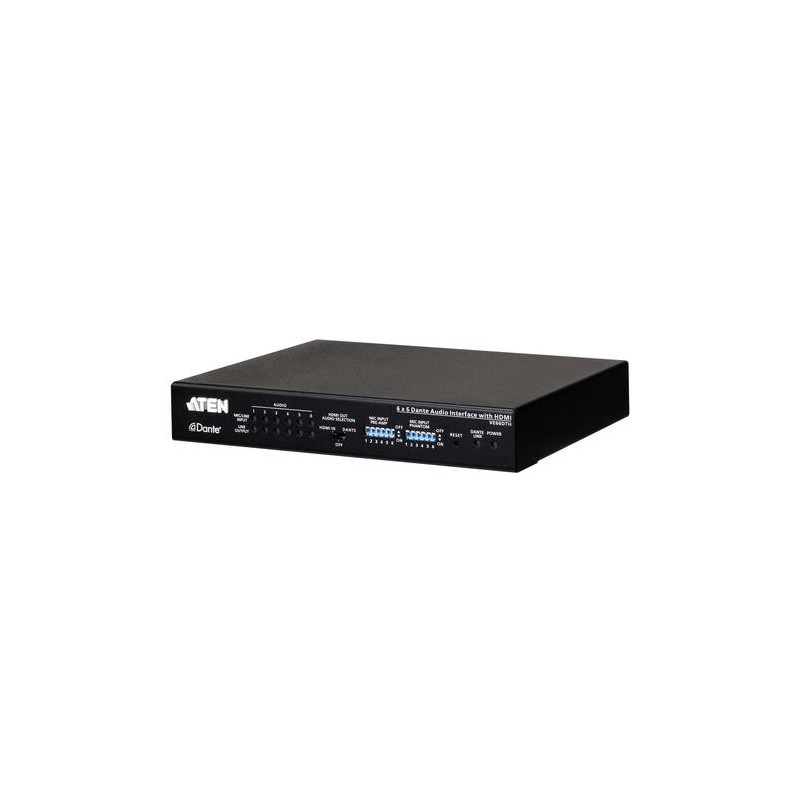 Aten 6 x 6 Dante Audio Interface with HDMI