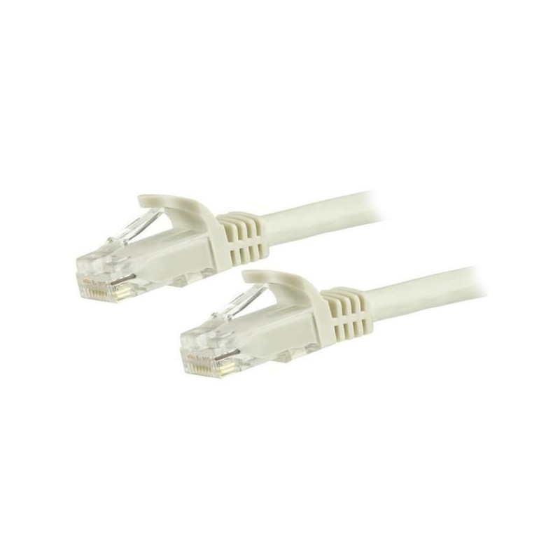 StarTech.com Cavo di rete CAT 6 - Cavo Patch Ethernet RJ45 UTP bianco