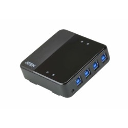 ATEN Switch di condivisione periferiche USB 3.2 Gen1 a 4 x 4 porte