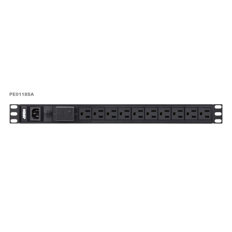 Aten PDU 1U di base con protezione da sovratensione