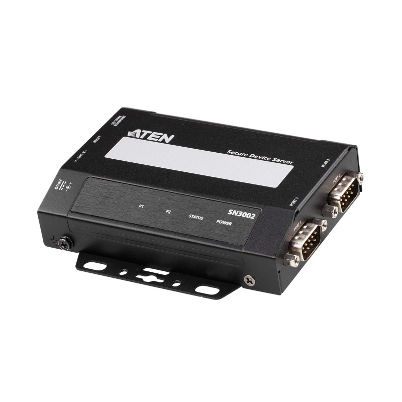 ATEN 2-Port RS-232 Secure Device Server over Ethernet Transmission