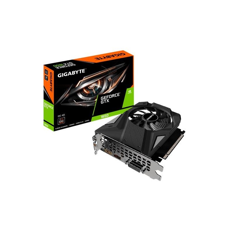 Gigabyte GV-N1656OC-4GD scheda video NVIDIA GeForce GTX 1650 4 GB GDD