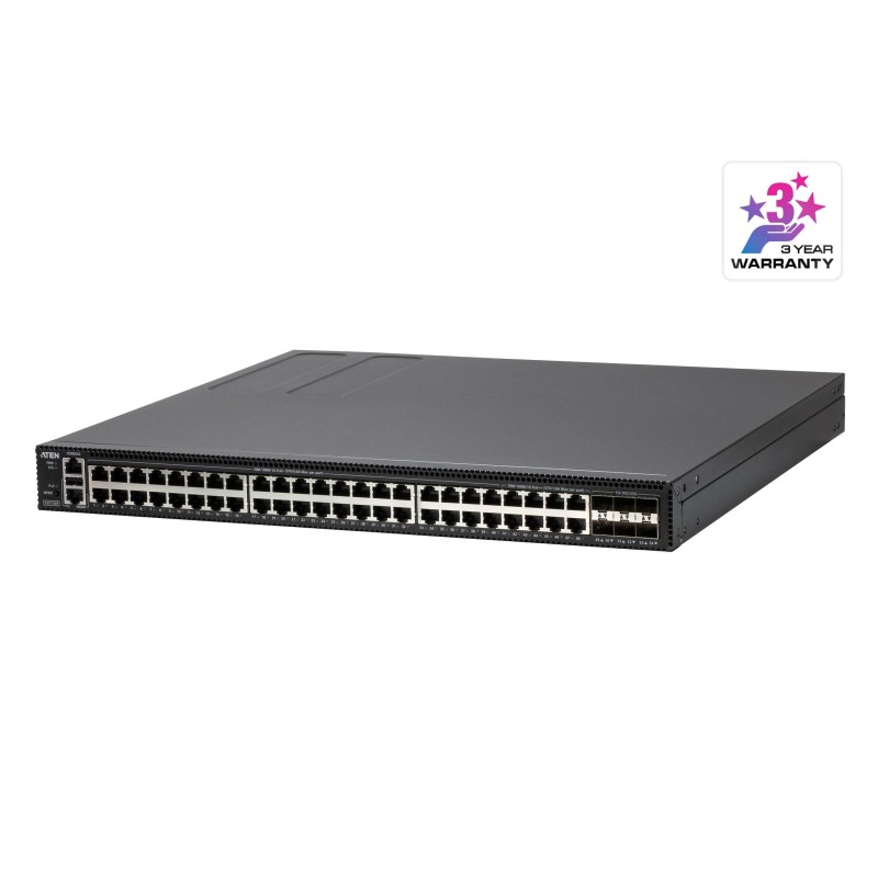 ATEN Switch gestiti Gigabit Ethernet Layer 2+ a 54 porte con PoE