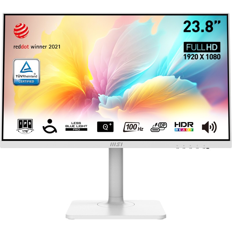 MSI Modern MD2412PW Monitor PC 60,5 cm (23.8&quot;) 1920 x 1080 Pixel Full