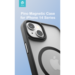 Cover Magnetica Pino Apple Magsafe iPhone 14 Pro Max Grigia