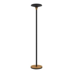 Lampada da terra LED Unilux Black Baly Bamboo - Design elegante in ba