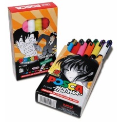 Set di Pennarelli Uni-Ball Posca Mania PC-1MR Multicolore