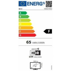 Smart TV Metz 50MUD7000Z 4K Ultra HD 50&quot; HDR LCD