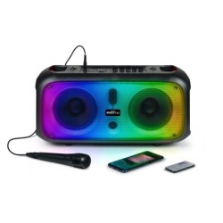 BIGBEN PARTY ALTOPARLANTE E MICROFONO LUMINOSO CON CAVO USB SD AUX BT