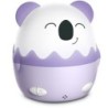 LUCE NOTTURNA BIGBEN KIDS VIOLET KOALA CON PROIEZIONE A 360&ordm; CON MUS