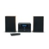 THOMSON MICRO SOUND SYSTEM BT RADIO FM/CD/MP3/USB FINITURA LEGNO NERO