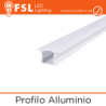 BARRA ALLUMINIO 6063 - Incasso- 2m SILVER