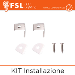 KIT Installazione per Profilo Angolare