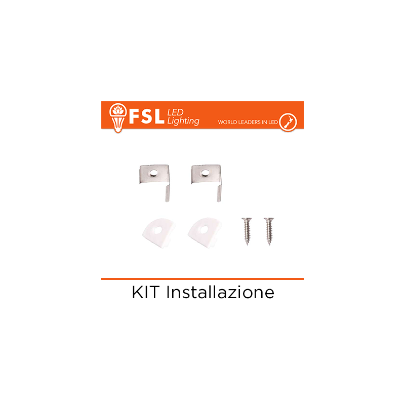 KIT Installazione per Profilo Angolare