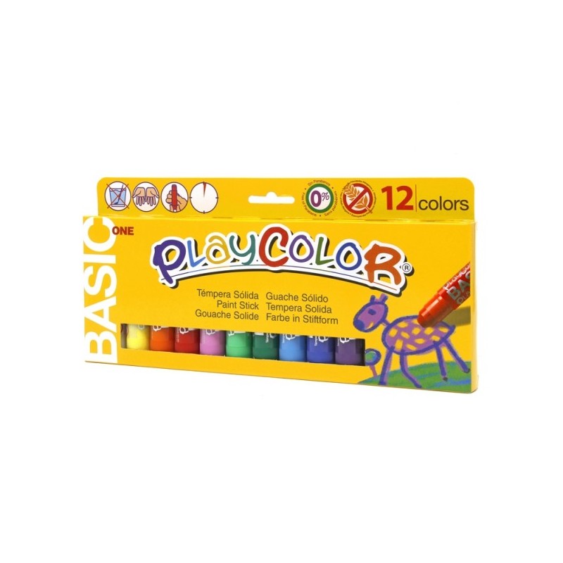 CF12TEMPERA SOLIDA PLAYCOLOR COL AS