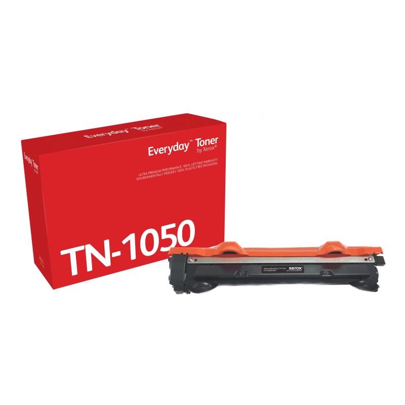 Everyday Toner &trade; di Xerox Nero compatibile con Brother TN1050, Capa