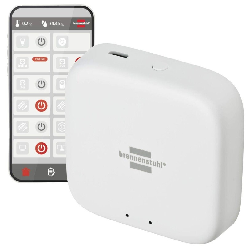 Brennenstuhl Connect Zigbee Gateway GWY CZ 01