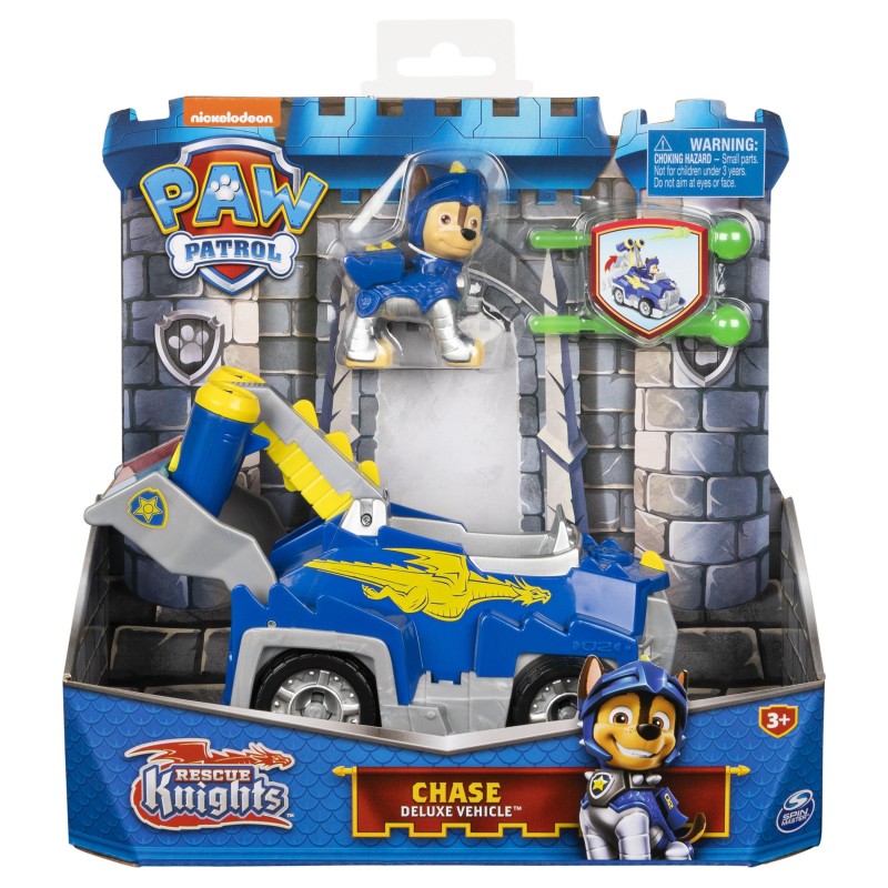 PAW Patrol Macchinina trasformabile con action figure da collezione d