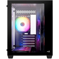 Case computer desktop ATX Aerocool AEROPGSDRYFTMINI-BK Nero Multicolo