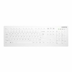 CHERRY AK-C8112 tastiera RF Wireless QWERTZ Tedesco Bianco