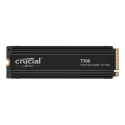 SSD Crucial T700 - M.2 2280 4TB - PCIe 4.0 NVMe - 0.33 DWPD - Con dis