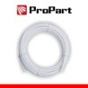 Rotolo cavo elettrico bipolare 25m H05VVH2-F2G 10mm bianco