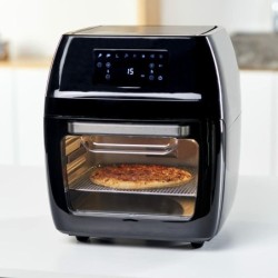 Black+Decker BXAFO1200E - Friggitrice e forno ad aria calda, 1700 W, 