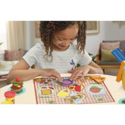 Set di Plastilina Play-Doh PICNIC SHAPES STARTER SET Multicolore