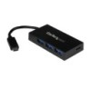 StarTech.com Hub portatile USB 3.1 Gen 1 a 4 porte - USB-C a 3 USB-A 