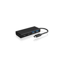 &acirc;&euro;&cent; USB Type-C&acirc;&bdquo;&cent; Hub mit 2x Type-C&acirc;&bdquo;&cent; und 2x Type-A USB 