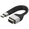 Techly ICOC-USBC-VGA cavo e adattatore video 0,12 m USB tipo-C VGA (D