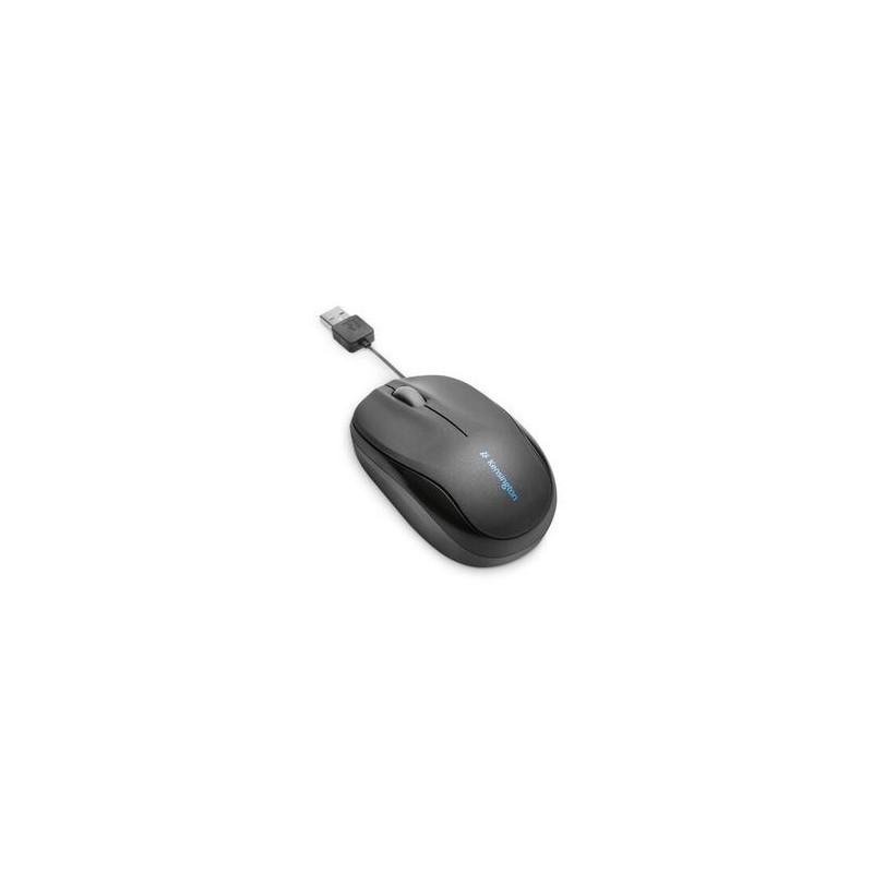 Kensington Mouse Pro Fit&acirc;&bdquo;&cent; portatile con cavo riavvolgibile