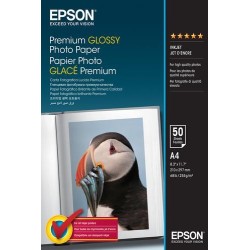 Epson Premium Glossy Photo Paper - A4 - 50 Fogli