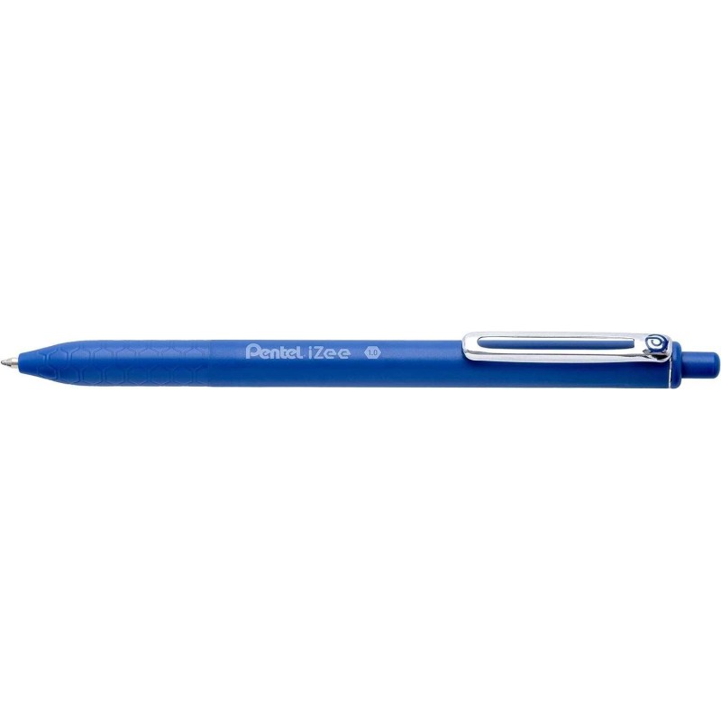 Penna a sfera retrattile Pentel iZee - Punta da 0,7 mm - Corsa da 0,3