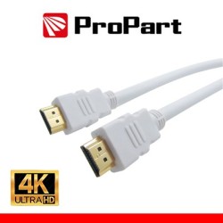 Cavo HDMI 20 High Speed 4K 3D con Ethernet 3m SP-SP BIANCO