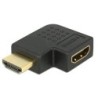 Adattatore piatto Spina HDMI19PIN 90Â°âPresa HDMI19PINdor