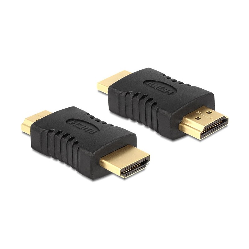 Adattatore Spina HDMI 19PIN â Spina HDMI 19PIN dorato