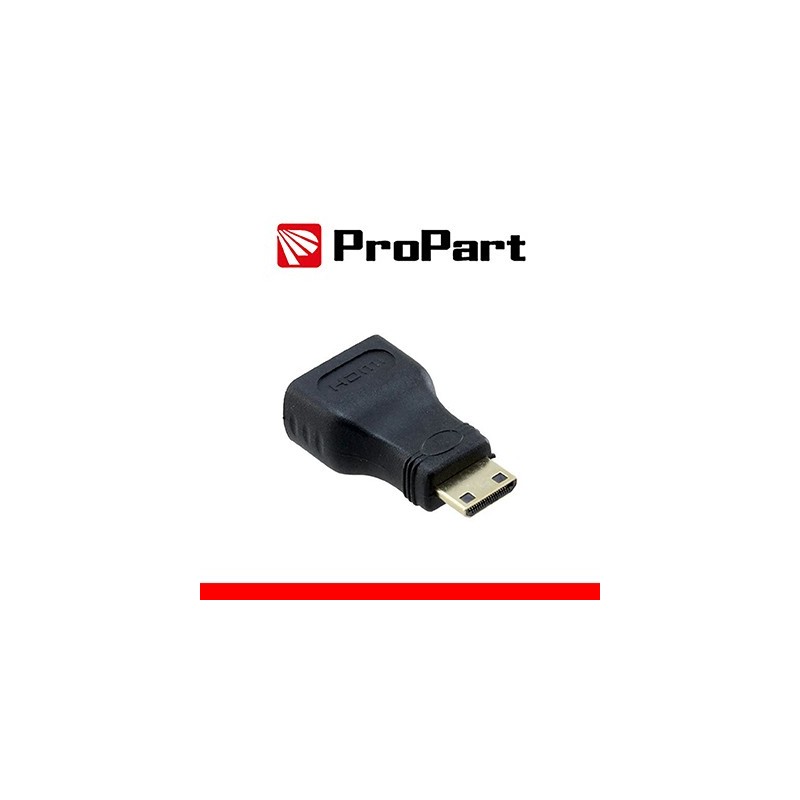 Adattatore Spina HDMI Minitipo CâPresa HDMI19PIN dorato