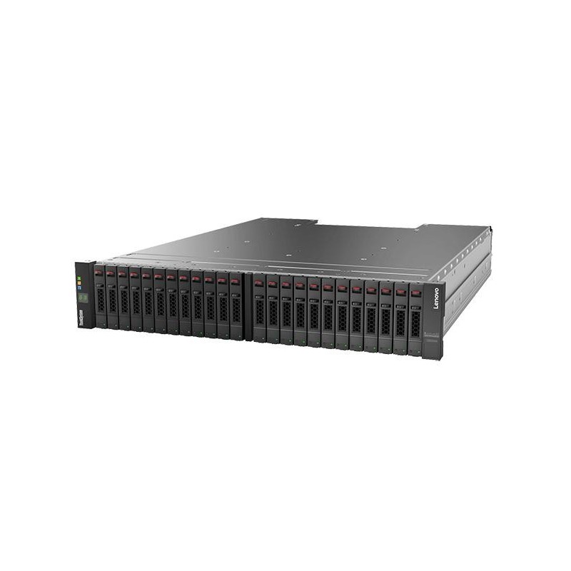 Lenovo DS2200 SFF array di dischi Armadio (2U) Nero, Acciaio inossida