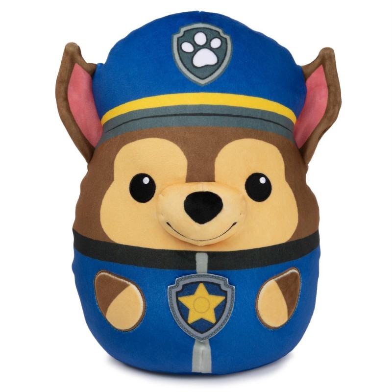 GUND Peluche da strizzare PAW Patrol Chase, giocattolo ufficiale del 