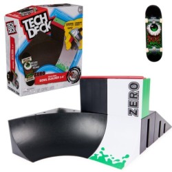 Tech Deck , Bowl Builder 2.0 X-Connect Park Creator, set con rampa da