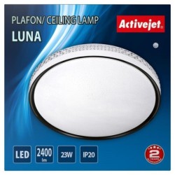 Lampadario Activejet Plaf&Atilde;&sup3;n LED Activejet AJE-LUNA Bianco 23 W