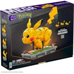 Kit di costruzione Pok&Atilde;&copy;mon Mega Construx - Motion Pikachu 1095 Pez