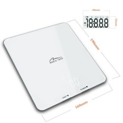 bilancia da cucina Media Tech MT5544 Bianco 5 kg