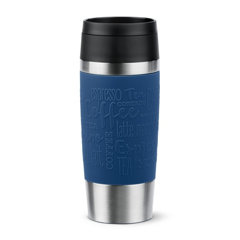 EMSA Travel Mug Classic N2020300 tazza da viaggio 360 ml Nero, Blu, A